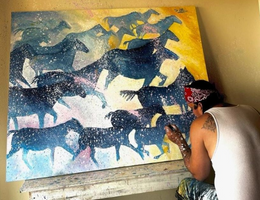 Dante painting