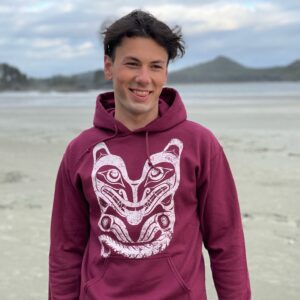 Model in Sweatshirt from Totem Designs