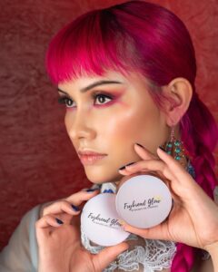 Model with Makeup from Blended Girl Beauty